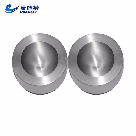 Machining ASTM Plywood Box Dia (10-500) *H (10-750) mm*Wt (8-20) mm Luoyang Combat Tungsten W Crucible