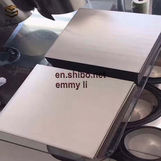 Customized Gr1, G2 Pure Titanium Plate, Gr5 Taitanium Alloy Sheet