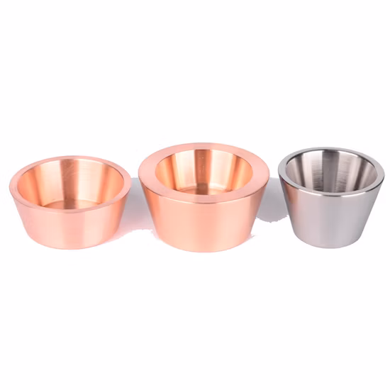 Durable Polished Finish Pure Tungsten Crucible